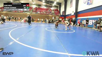 126 lbs Consolation - Gabe Neils, Henryetta Knights Wrestling Club vs Kamari Chatman, HURRICANE WRESTLING ACADEMY