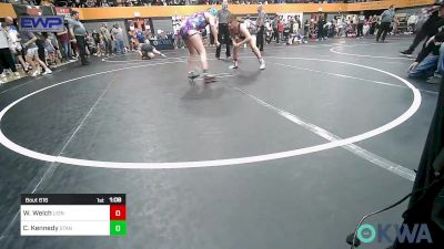 138 lbs Rr Rnd 1 - Willow Welch, Lions Wrestling Academy vs Charlie Kay Kennedy, Standfast OKC