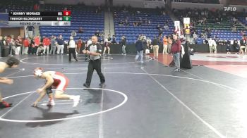 120 lbs Round Of 64 - Johnny Moraes, Melrose vs Trevor Blomquist, Reading