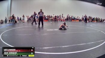 55 lbs Round 7 (8 Team) - Jett Cavazos, Backyard Brawlers Gold vs Kemp Enriquez, Takedown Elite Black