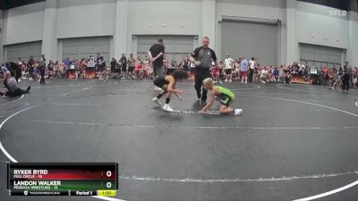 65 lbs Round 7 (8 Team) - Ryker Byrd, Full Circle vs Landon Walker, Pedraza Wrestling