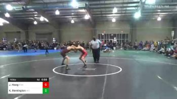 110 lbs Consolation - Judah Heeg, Standfast vs Keith Remington, Vici WC