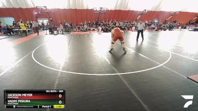 285 lbs Round 2 - Vadim Misiura, Wisconsin vs Jackson Meyer, Wisconsin