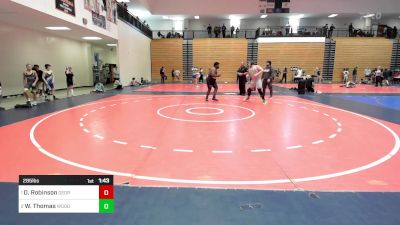 285 lbs Final - David Robinson, Georgia vs William Thomas, Woodland Wrestling