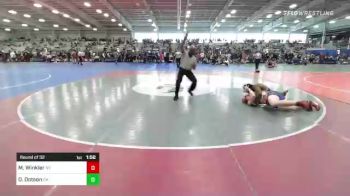 195 lbs Round Of 32 - Max Winkler, NY vs Omarion Dotson, OH