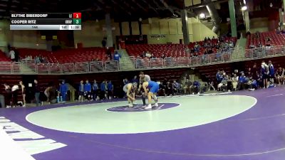 144 lbs Quarters & 1st Wb (16 Team) - Blythe Biberdorf, Lincoln East vs Cooper Ritz, Kearney