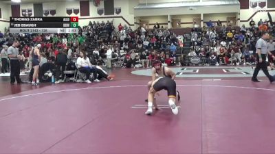 126 lbs Cons. Round 2 - Thomas Zabka, Algona vs Jeb Ebaugh, Denver