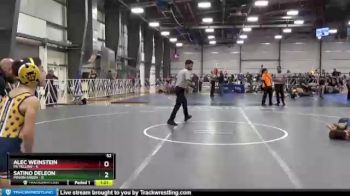 52 lbs Round 2 - Satino DeLeon, Minion Green vs Alec Weinstein, PA Yellow