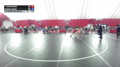 215 lbs Cons. Sub-semis - Lucas Nance, Relentless Training Center vs Samuel Swais, The Wrestling Academy