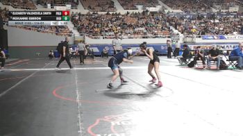 116-D1 Quarterfinal - Elizabeth Valenzuela Smith, Pueblo High School vs Roxanne Gibson, Highland