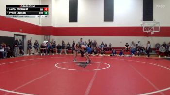 138 lbs 7th Place Match - Kaizin Eberhart, Dike-New Hartford vs Ryder Larson, Sumner-Fredericksburg