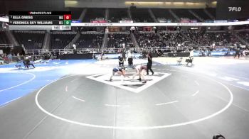 145 lbs Quarterfinal - Ella Gregg, Niskayuna-Schenectady-2 vs Veronica Sky Williams, Bellport-11