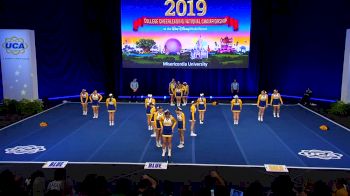 Misericordia University [2019 Open All Girl Semis] UCA & UDA College Cheerleading and Dance Team National Championship