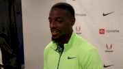 Isiah Young On What It's Like To Train With Justin Gatlin