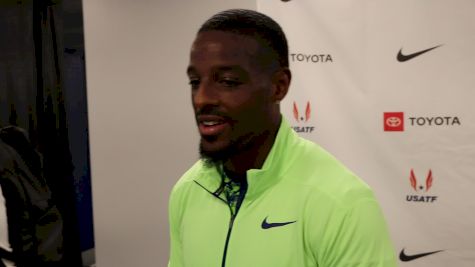 Isiah Young On What It's Like To Train With Justin Gatlin
