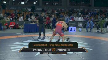 77kg (UKR) Psyshkov D. vs (BLR) Liakh P.