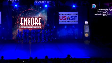 Dance Dynamics - Senior Contemporary/Lyrical - Large [2024 Senior Large Contemporary/Lyrical Semis] 2024 The Dance Worlds