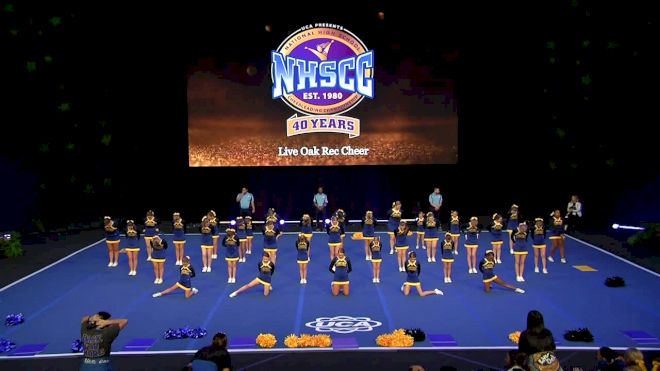 Live Oak Rec Cheer [2020 Junior Rec Semis] 2020 UCA National High School Cheerleading Championship