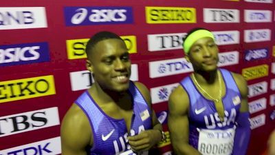 US Men Get Gold & American Record In 4x1