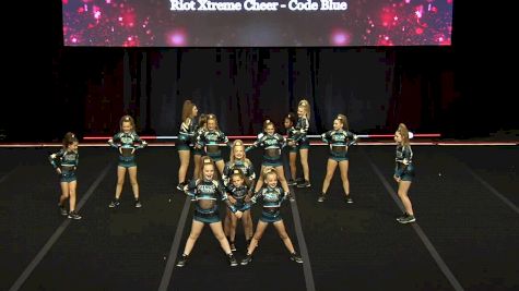 Riot Xtreme Cheer - Code Blue [2019 L1 Small Youth Semis] 2019 The D2 Summit