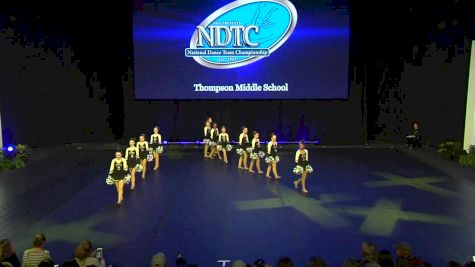 Thompson Middle School [2020 Junior High Pom Semis] 2020 UDA National Dance Team Championship