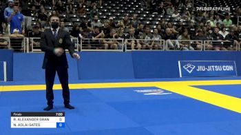 RAYMOND ALEXANDER GRANDY vs NIKOLAUS ADLAI GATES 2021 World IBJJF Jiu-Jitsu No-Gi Championship