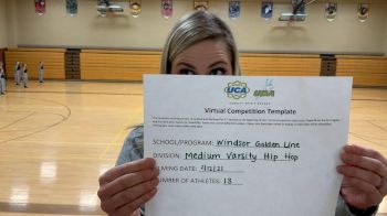 Windsor High School [Varsity - Hip Hop] 2021 UDA Spirit of the Midwest Virtual Challenge