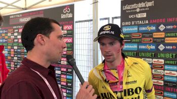 Primoz Roglic Was Collected But Not Calm