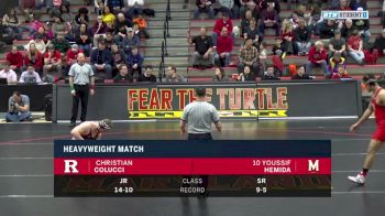 Youssif Hemida (Maryland) vs Christian Colucci (Rutgers)