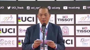 2019 Tissot UCI Track Cycling World Cup: Hong Kong: Round 1