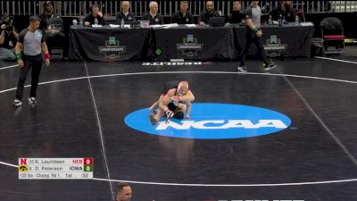 125 lb R32, Dean Peterson, Iowa vs Kael Lauridsen, Nebraksa