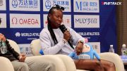 Sherika Jackson | 2025 Xiamen Diamond League Press Conference