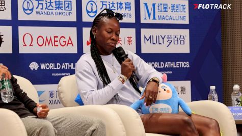 Sherika Jackson | 2025 Xiamen Diamond League Press Conference