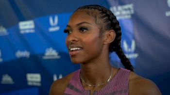 Masai Russell Wants To Win Every 100mH Round At Trials