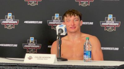 Caleb Henson Showed Off Powerful Offense To Win 149-pound NCAA Title