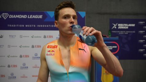 Karsten Warholm After 400m Hurdles In Zurich