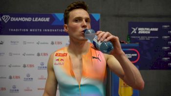 Karsten Warholm After 400m Hurdles In Zurich