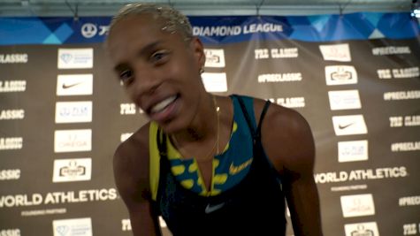 Yulimar Rojas Shows Off Hairstyle At Pre
