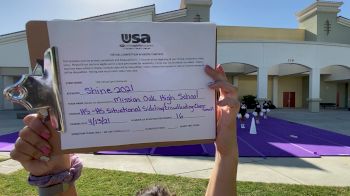 Mission Oak High School [High School - High School Situational Sideline/Crowdleading Cheer] 2021 USA Spirit & Dance Virtual National Championships