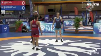 50 kg Quarterfinal - Sarah Hildebrandt, USA vs Julie Sabatié, France
