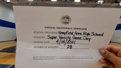 Hempfield Area High School [Virtual Super Varsity - Game Day Finals] 2021 UCA National High School Cheerleading Championship