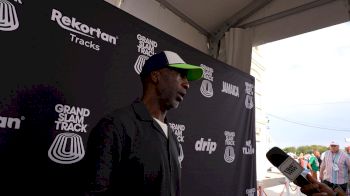 Michael Johnson at Grand Slam Miami