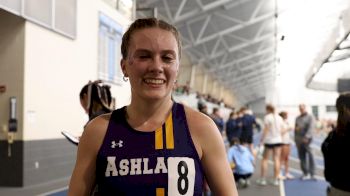 Lily Dowdell after breakout 5000m, time at Ashland