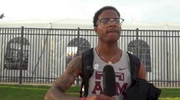 Auhmad Robinson Advances to 400m Quarterfinal clocking 45.60