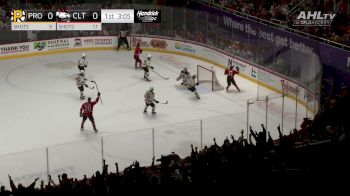 Wilmer Skoog Opens The Scoring For The Charlotte Checkers In Game 4
