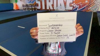 Cheer Strike Allstars - J-Twi5t [Level 5 L5 Junior Coed] Varsity All Star Virtual Competition Series: Event VI