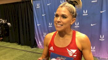 Allie Wilson Gets 2nd at USA Indoors 800m