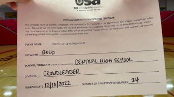 Central High School [Crowdleader] 2023 USA Virtual Spirit Regional II