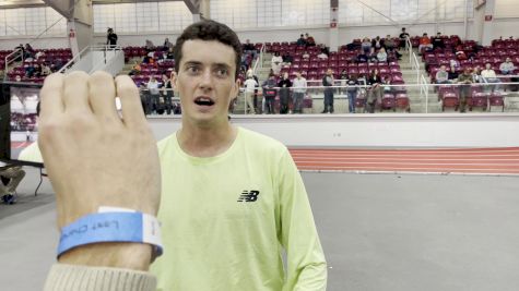 Graham Blanks Wins Men's 3k At 2025 Last Chance Qualifier At BU