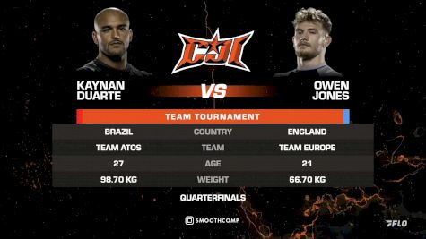 Kaynan Duarte vs Owen Jones | CJI 2